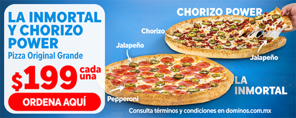 Promocion especial Dominos